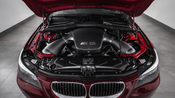 BMW S85 E60 M5  E63 M6 CSL Modular Carbon Plenum - 图片 2